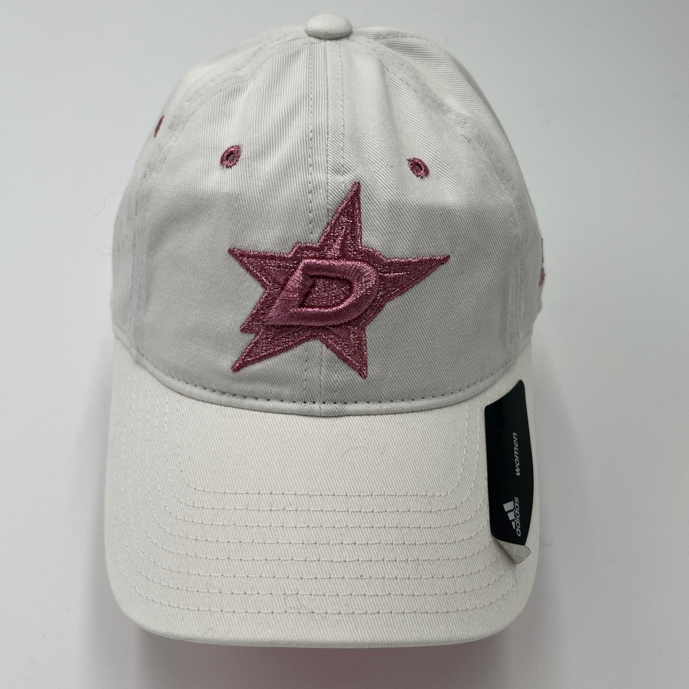 Adidas NHL Dallas‎ Stars Womens Baseball Cap Pink Star Logo Adjustable